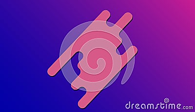 Dreamy Blue Purple Vibrant Gradient Background Stock Photo